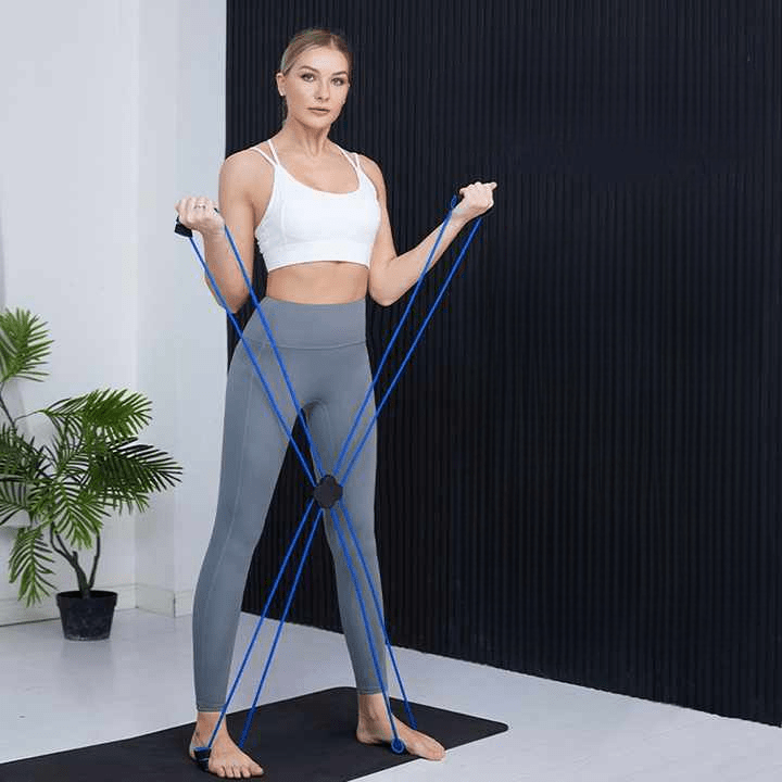 Bande de Résistance - HomeStretch™ - Bleu - Royaume du fitness