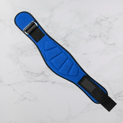 Ceinture pour la musculation - FitnessWaistBelts™ - Bleu - Royaume du fitness