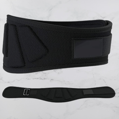 Ceinture pour la musculation - FitnessWaistBelts™ - Noir - Royaume du fitness