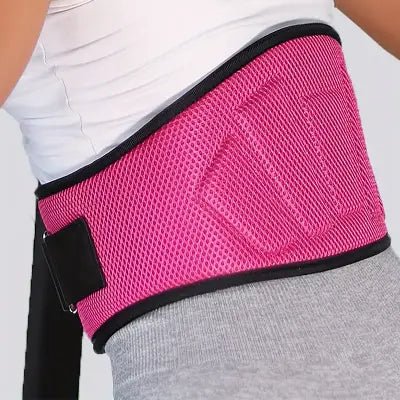 Ceinture pour la musculation - FitnessWaistBelts™ - Rose - Royaume du fitness