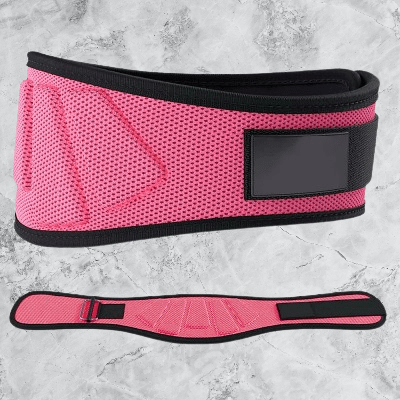 Ceinture pour la musculation - FitnessWaistBelts™ - Rose - Royaume du fitness