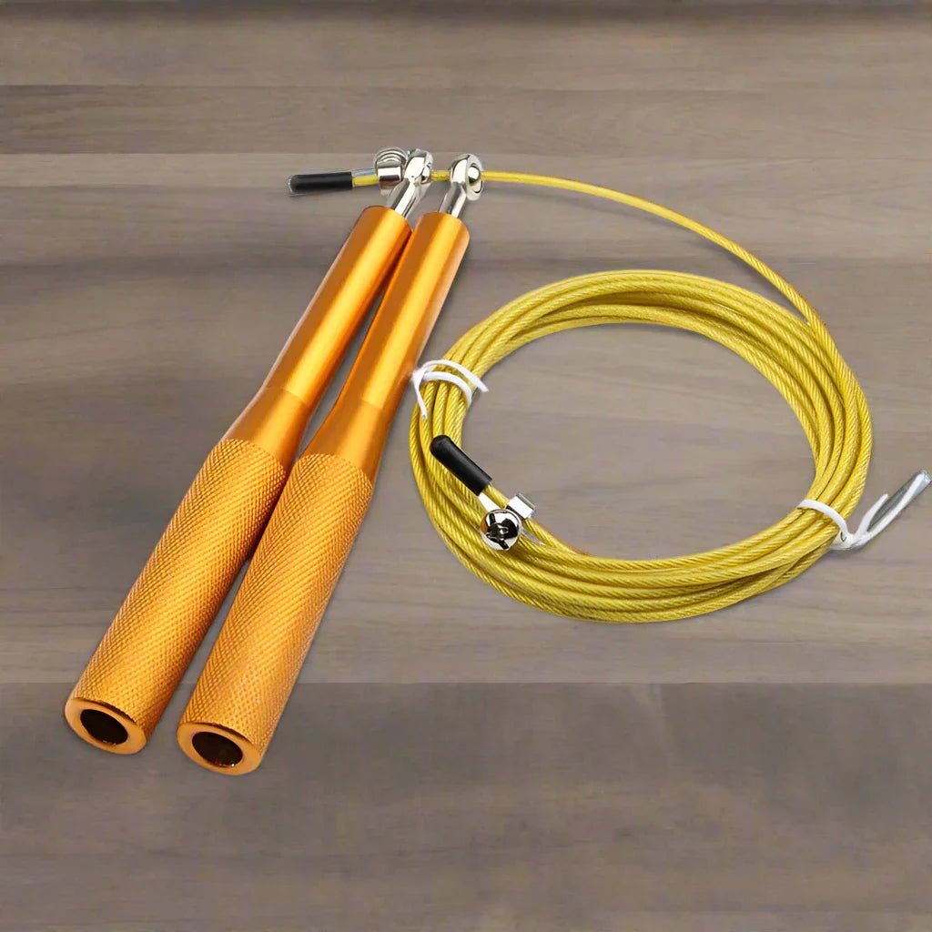Corde à Sauter - JumpRopeCrossfit™ - Or - Royaume du fitness